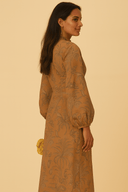 The Yara Terracotta Dress - TAL by The Abaya Lab