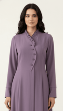 The Yazia Delicate Ruffle Statement Abaya - TAL by The Abaya Lab