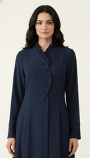The Yazia Delicate Ruffle Statement Abaya - TAL by The Abaya Lab