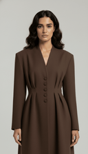 The Zahia Elevated Silhouette Abaya - TAL by The Abaya Lab
