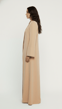 The Zayane Cross - Front and Flared Cuffs Abaya - TAL by The Abaya Lab