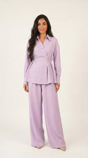 The Zobia Wrap Waist Co-Ord Set - TAL by The Abaya Lab
