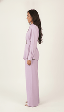 The Zobia Wrap Waist Co-Ord Set - TAL by The Abaya Lab