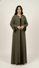 The Zuleikha Bow Sleeve Abaya - TAL by The Abaya Lab